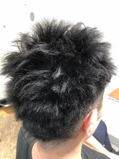 縮毛矯正 メンズ　男性